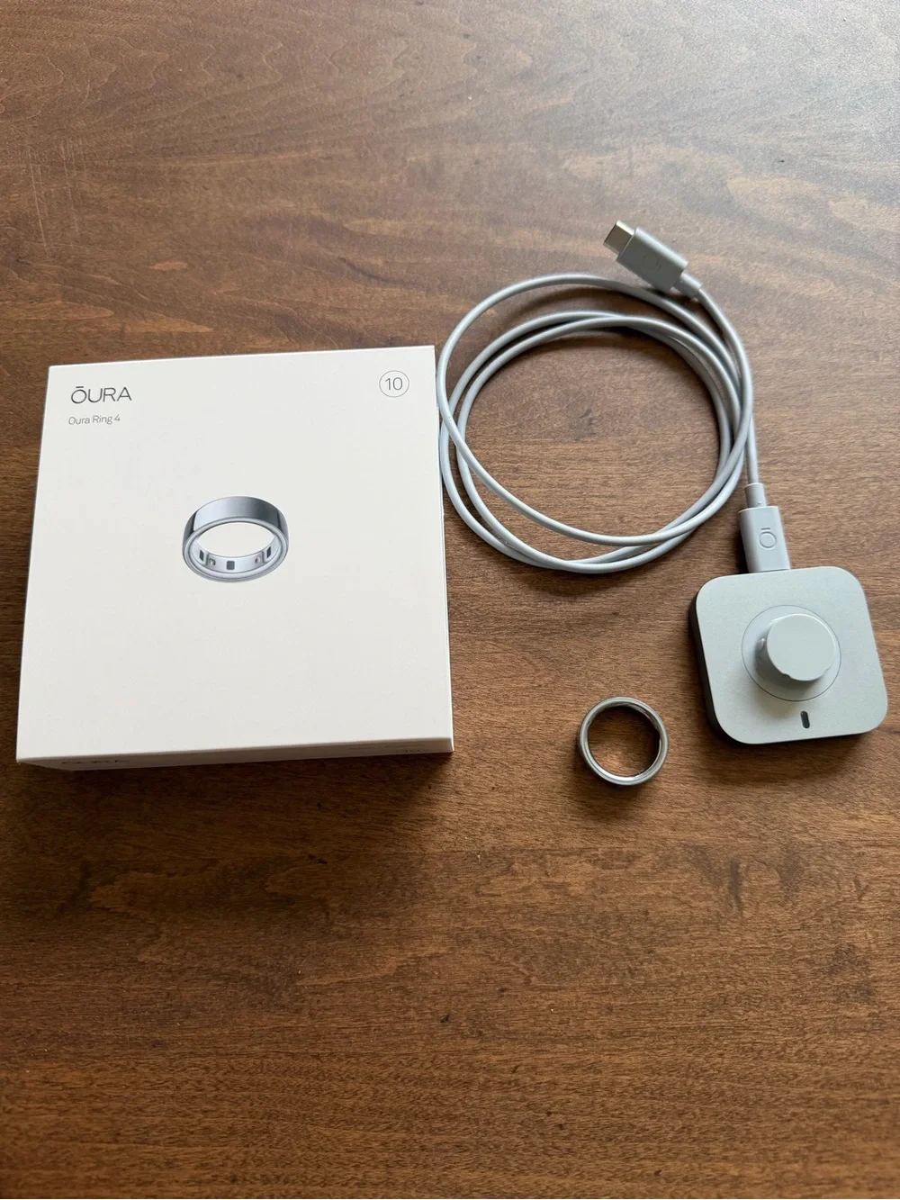 Oura Silver USB-C Charger Cable